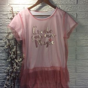 ARIZONA Graphic Tee with Tulle